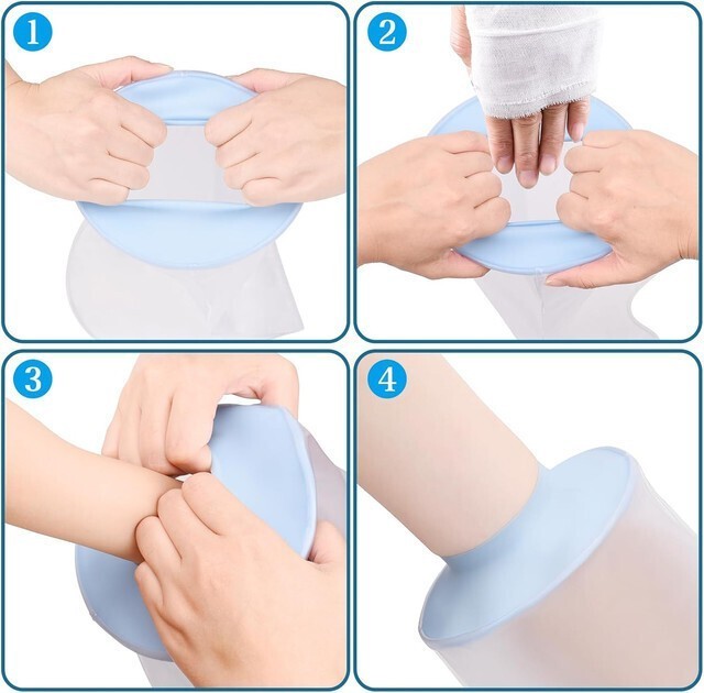 Waterproof Arm,Adult  Reusable Arm Cast, Bathing Bag Waterproof Cover UK