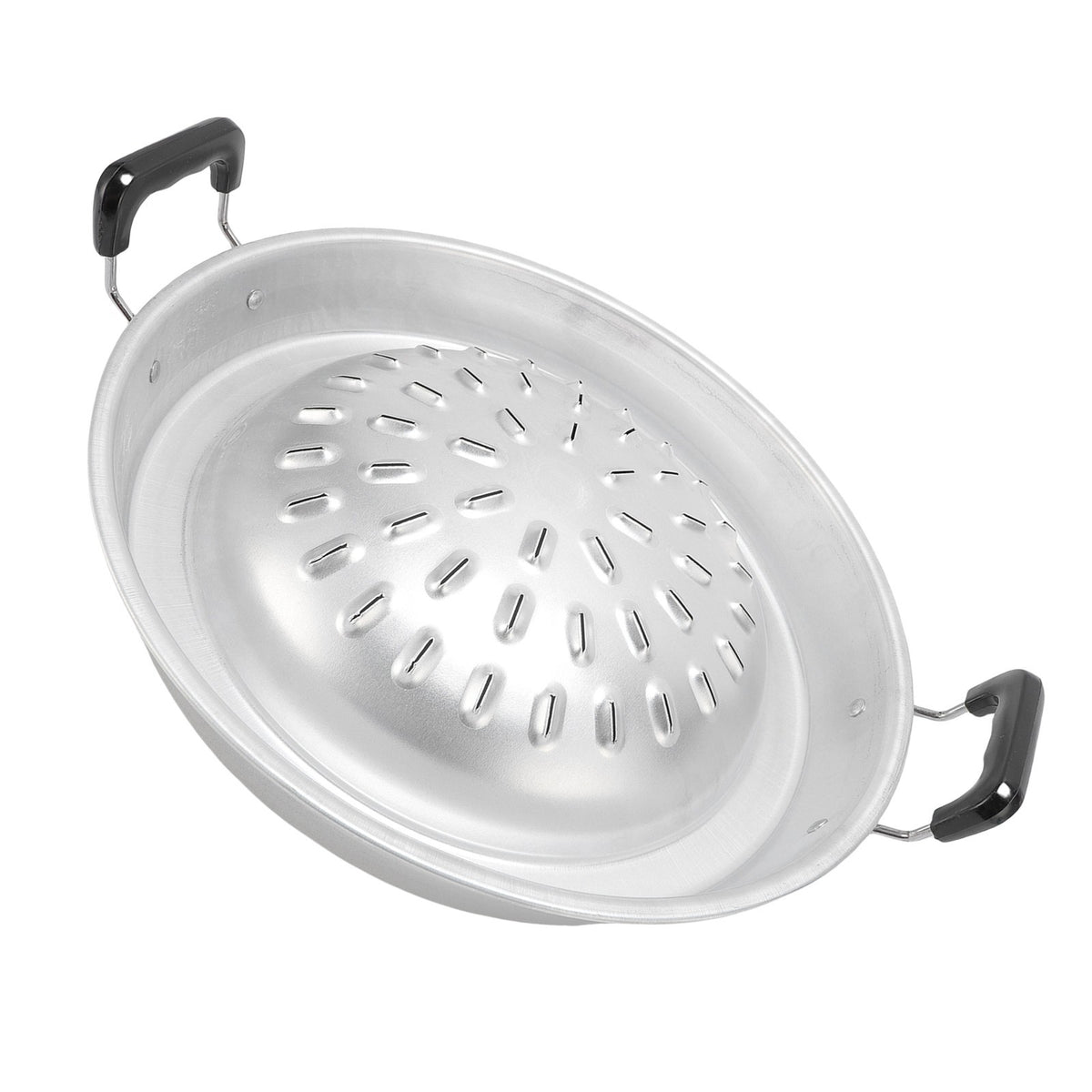 *35cm/13.78in* Original Color Thai BBQ Grill Pan 2 In 1 Non Stick Even Heating