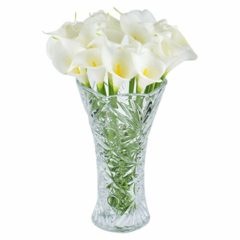 Silk Touch Lilly Artificial Calla Real Decor Lilies 10X Cala Flowers Flower Lily