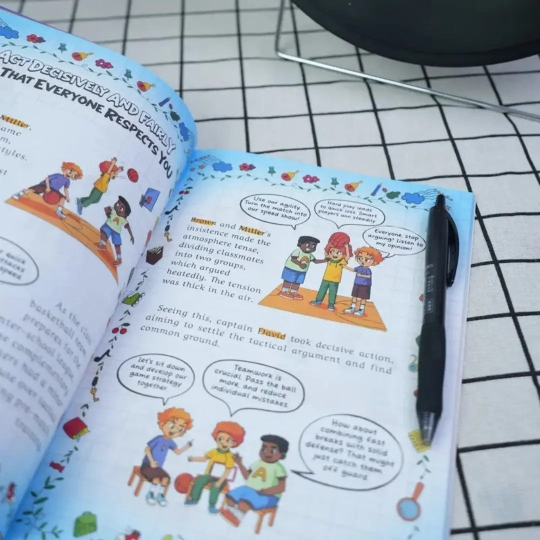 Leadership Academy Comic Books Educational Learning for Kids Teenagers
