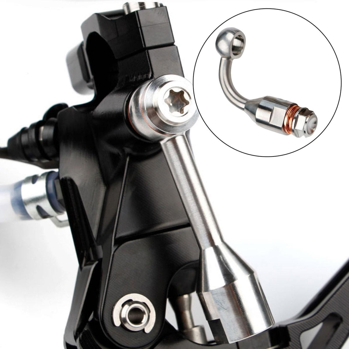 Brake Hose Extension Head Adapter Hydraulic Brake for Riding Bike Tool