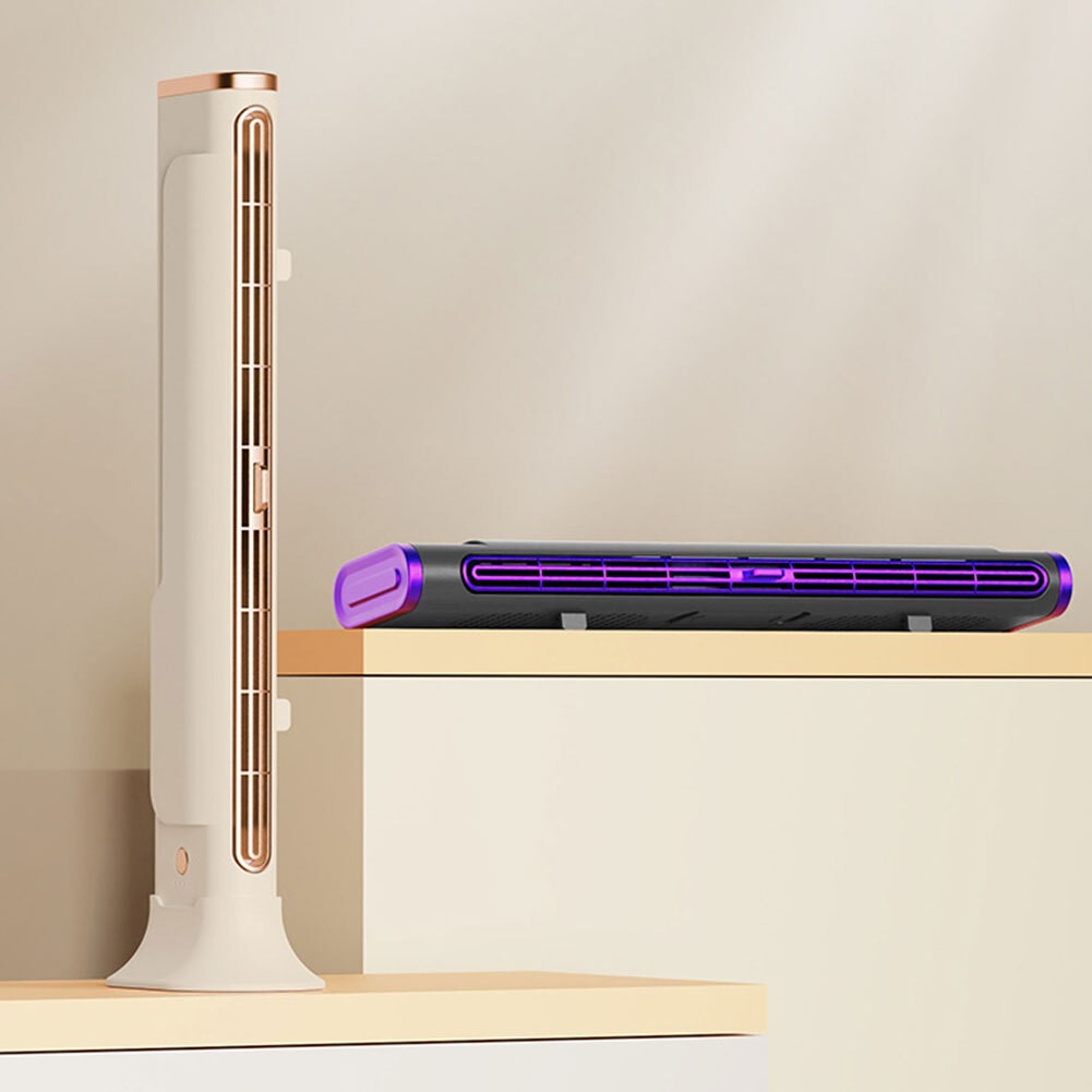 Air Cooling Cooler Free Standing  tower bladeless fan  3 Modes 360° Fan Quiet
