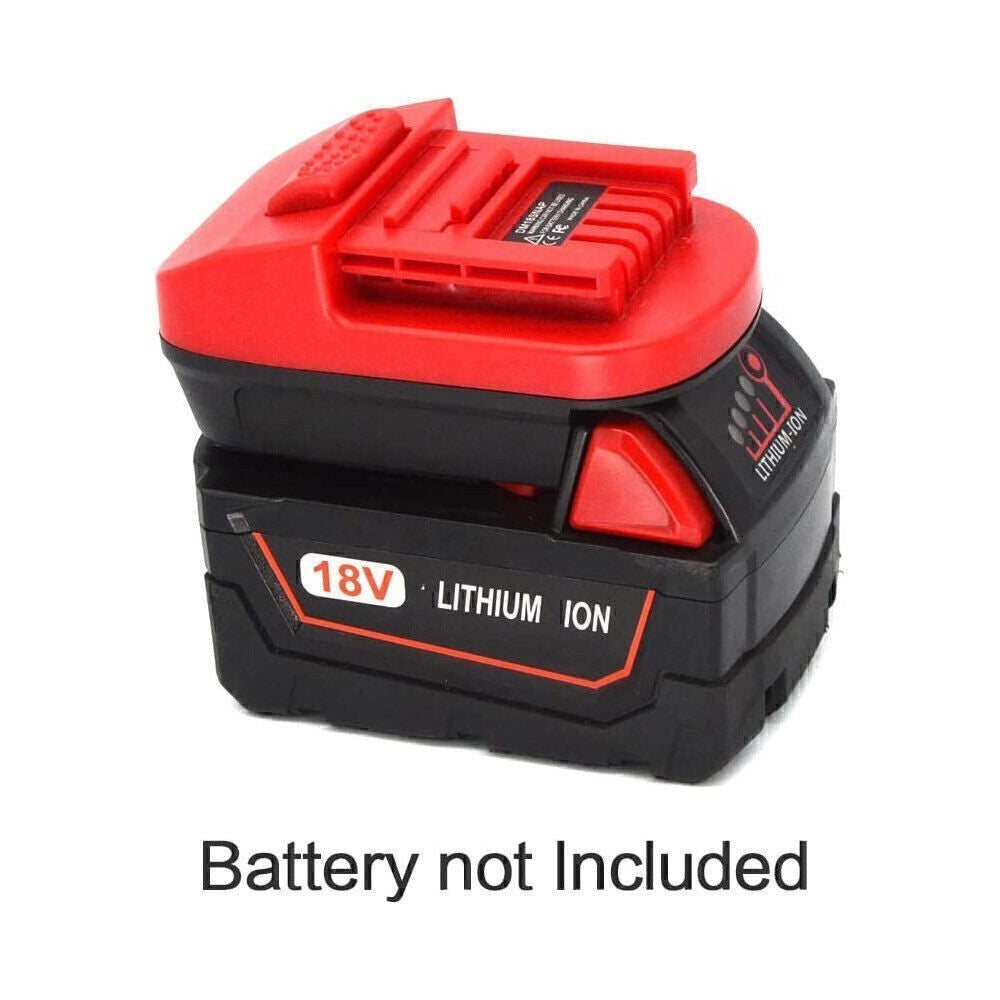 Adapter for Dewalt & Milwaukee Tools 18V Li-ion Battery to Snap-on 18V Cordless