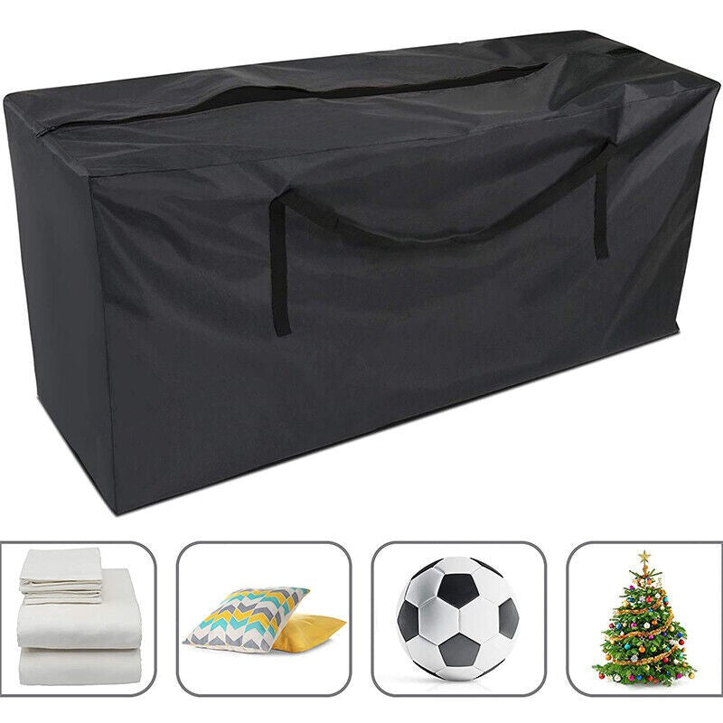 Extra Large Zipped Waterproof Garden Furniture Cushion Storage Bag Heavy Duty