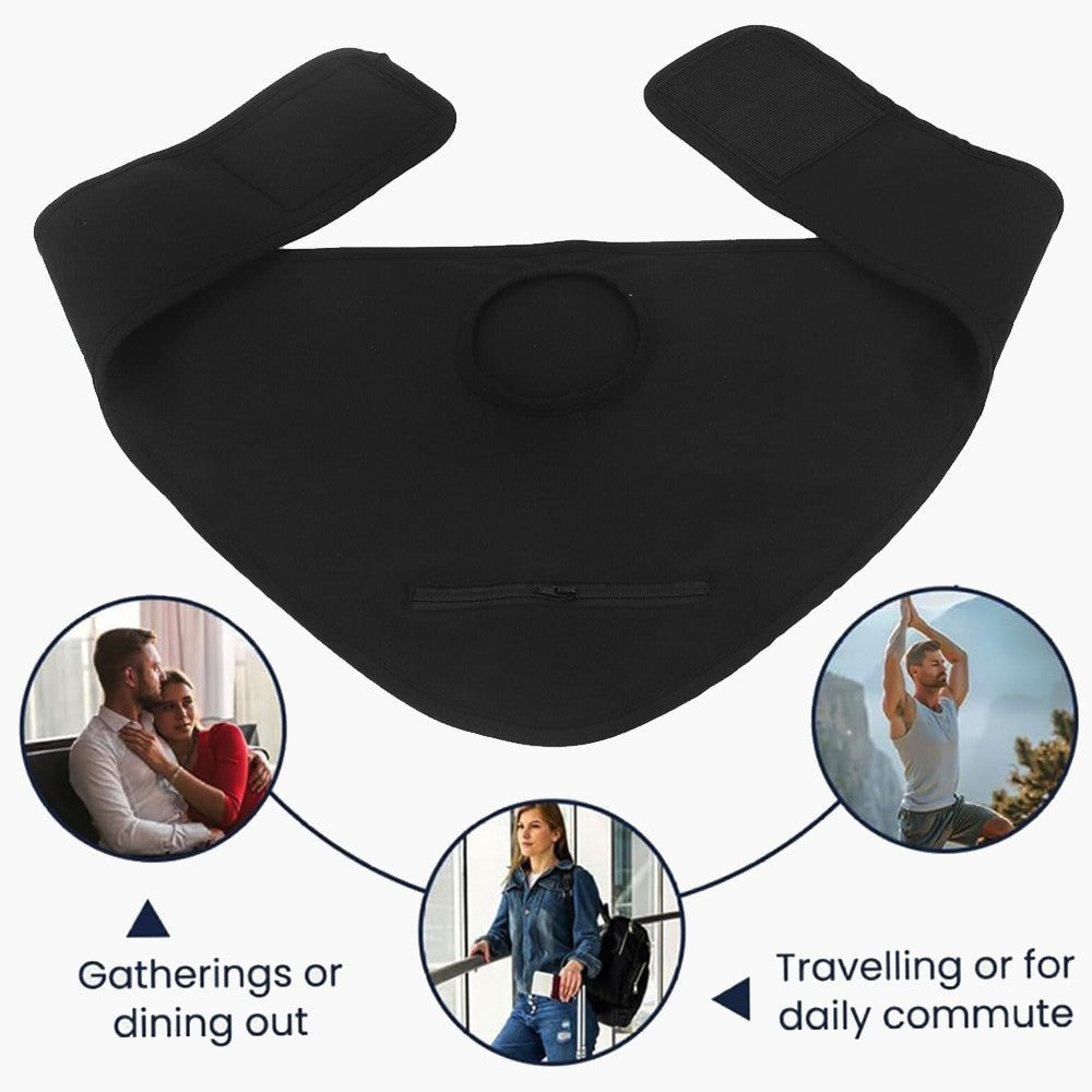 Generic Stoma Bag Stealth Belt Soft Oxford Fabric Stoma Bag Cover
