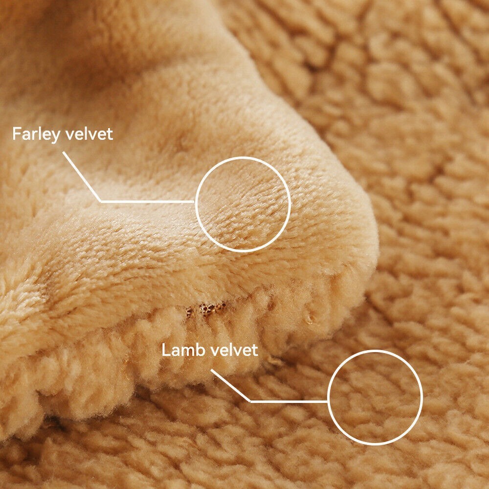 Large USB Electric Heated Blanket Warm Throw Poncho Wrap Blanket Shawl Portable