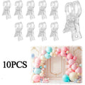 10PCS Transparent Large Balloon Clips Arch Spring Clamps for Wedding DIY
