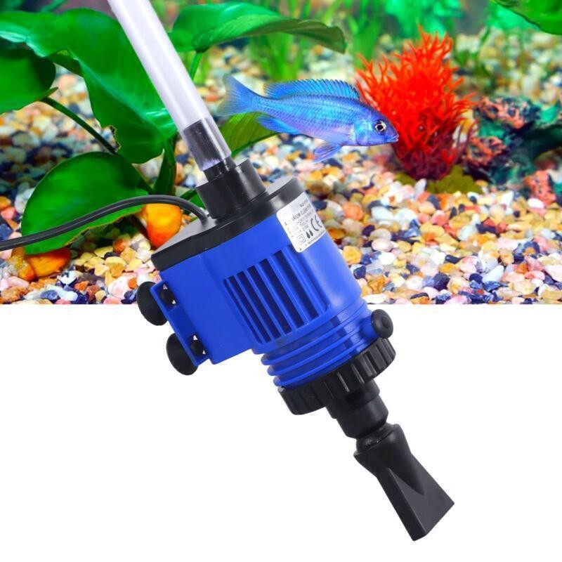 Electric Automatic Aquarium Gravel Cleaner Water Changer Sand Algae Vacuum
