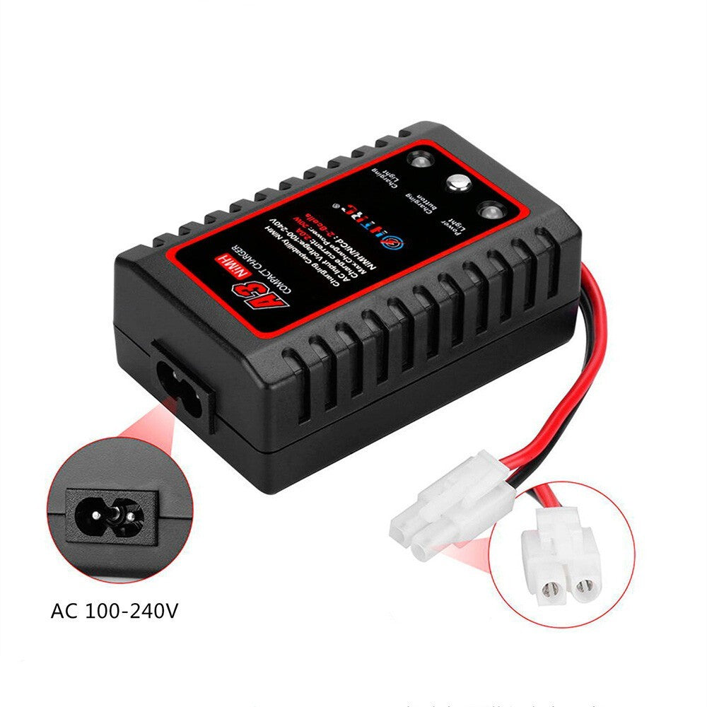 2A 20W NiMH Battery Charger 7.2V-9.6V Fit Tamiya RC Vehicle Battery Pack