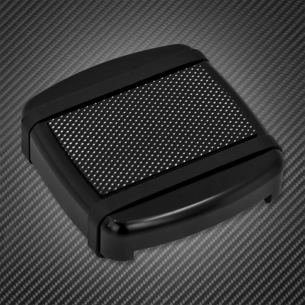 Black Non-Slip Brake Pedal Pad Cover Fit For Harley Softail FX 1984-2017 Dyna 17