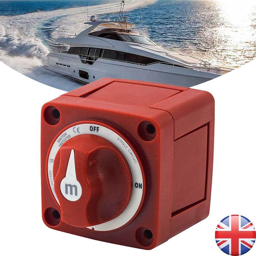 Blue Sea 6006 M-Series ON/OFF Battery Switch Single Circuit On/Off Marine Boat