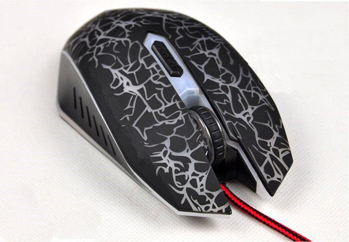 USB Wired Adjustable 3600 DPI High Performance RGB Backlit PC Gaming Mouse UK
