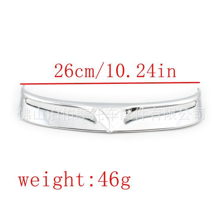 ABS Front Fender Tip Trim For Harley  Fat Boy FLSTF 1990-2013
