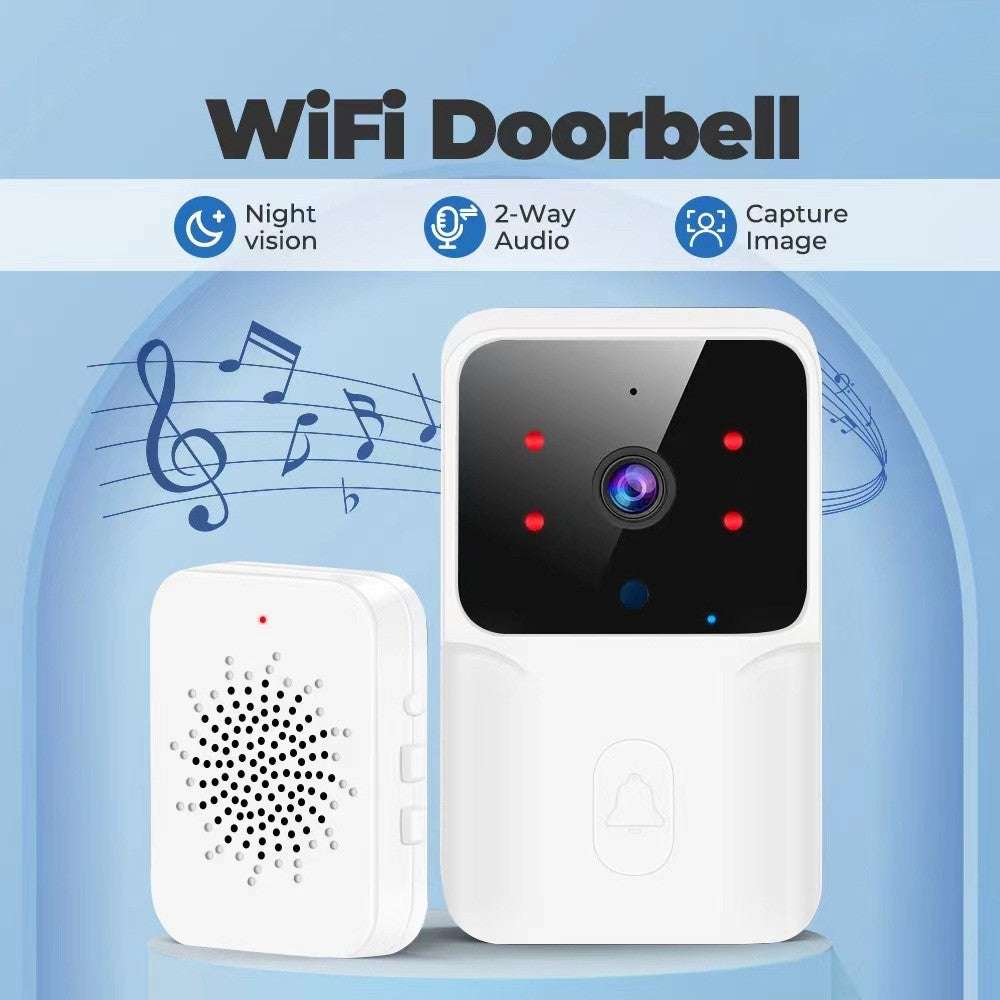Smart WiFi Wireless Video Doorbell Security Ring Phone Camera Door Bell Intercom