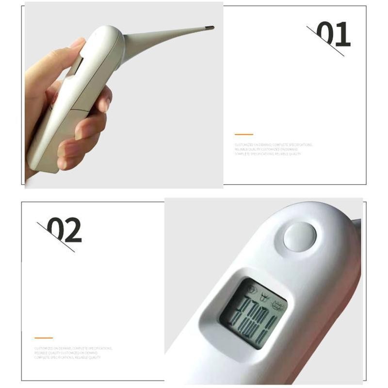 Livestock Thermometer Digital Thermometer Fast Rectal Thermometer for Cow Horse