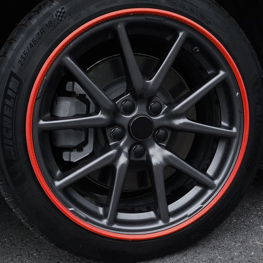 4PCS/SET Strip Car Wheel 20-21 Inch Hub Rim Rims Protector Decor Tire Guard Line