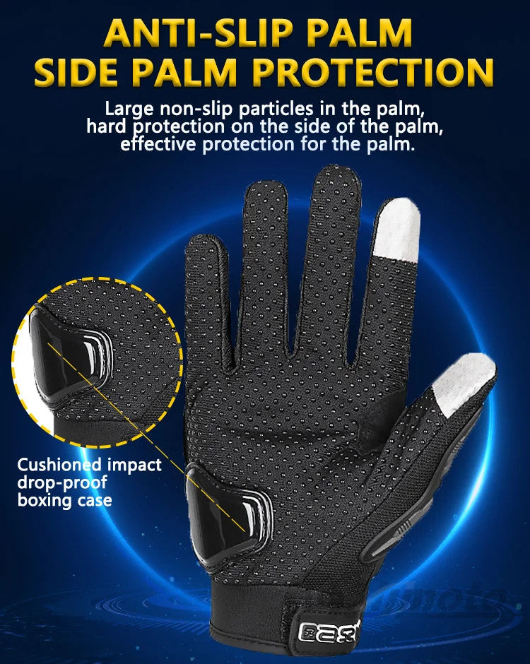 Motorcycle Motorbike Gloves Non-slip Wear-resistant  Touch Screen Racing Gloves