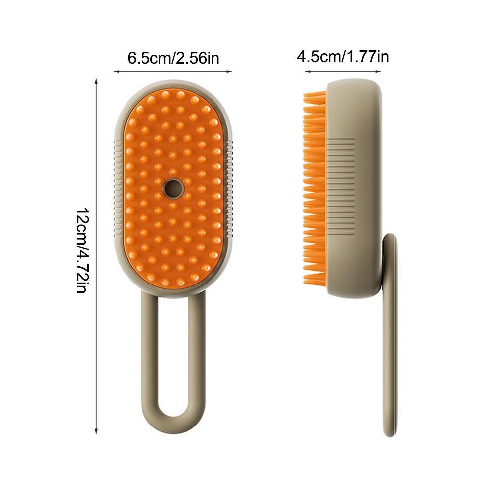 Cat Steam Brush Steamy Dog Brush 3 In 1 Electric Spray Pet Hair Brushes Massage