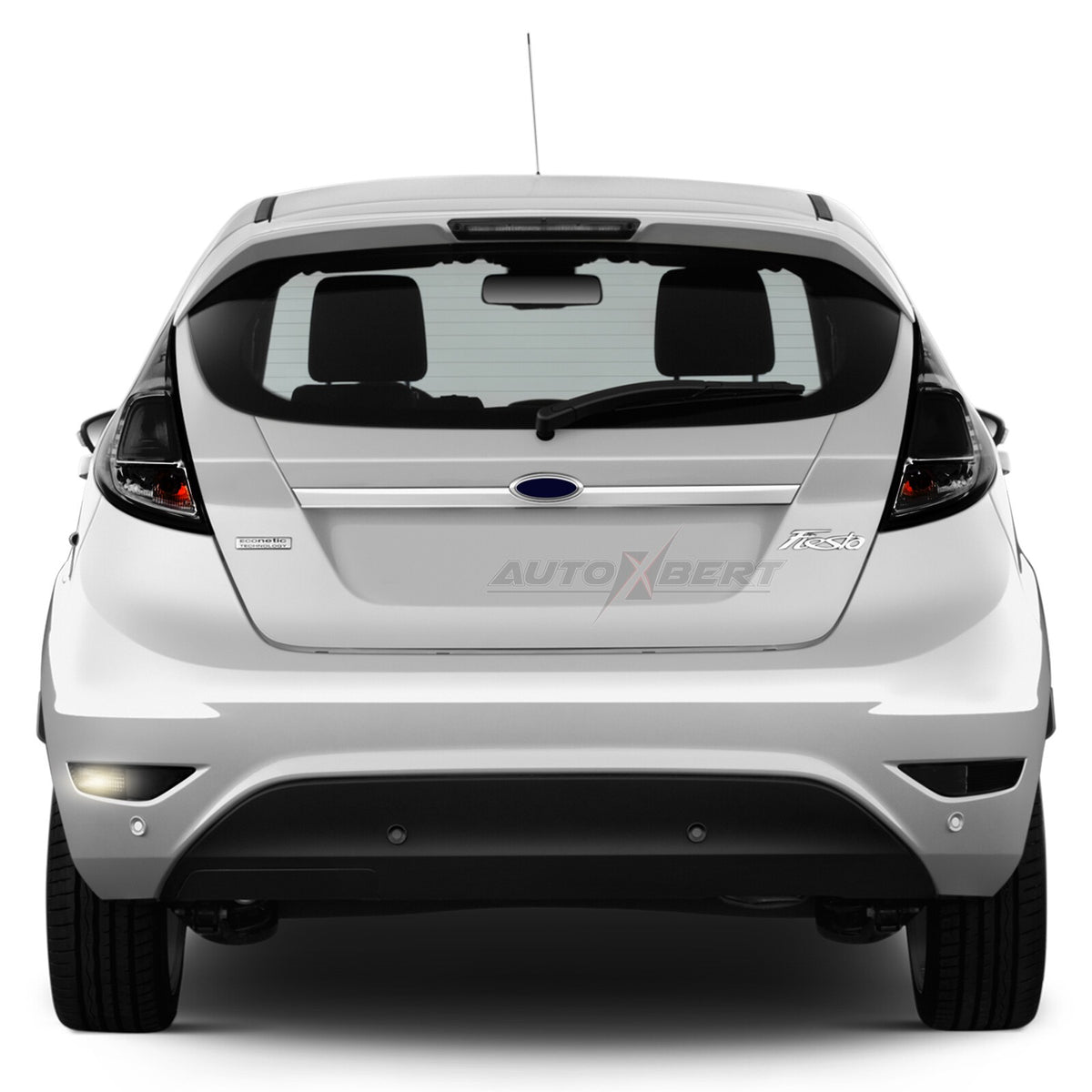 Right Left Rear Bumper Reflector Light Smoked Lens For Ford Fiesta MK7 2008-2016