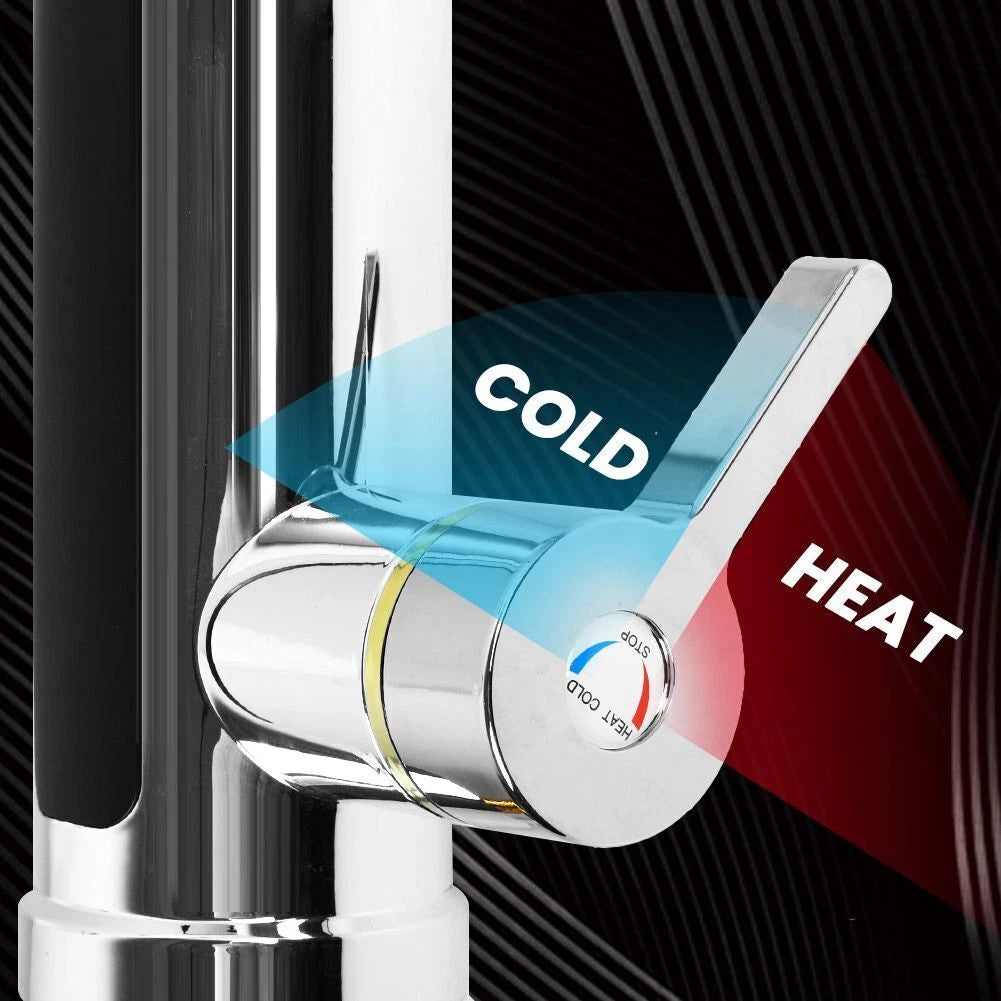 Electric Heating Tap Kitchen Bathroom Fast Instant Hot Water Heater Faucet UK