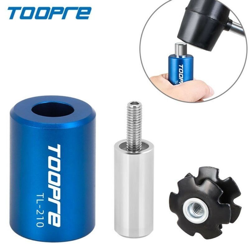 1 Set Bike Headset Star Nut Install Tool Fit For 1 1/8in/28.6mm Fork Steerer New