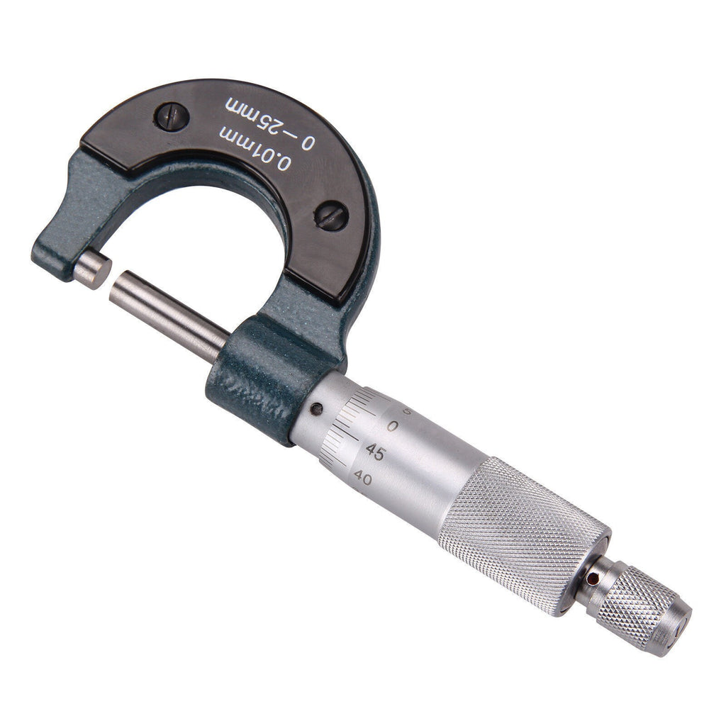 Outside Micrometer 0-25mm(0.01mm Graduations) Metric External Caliper