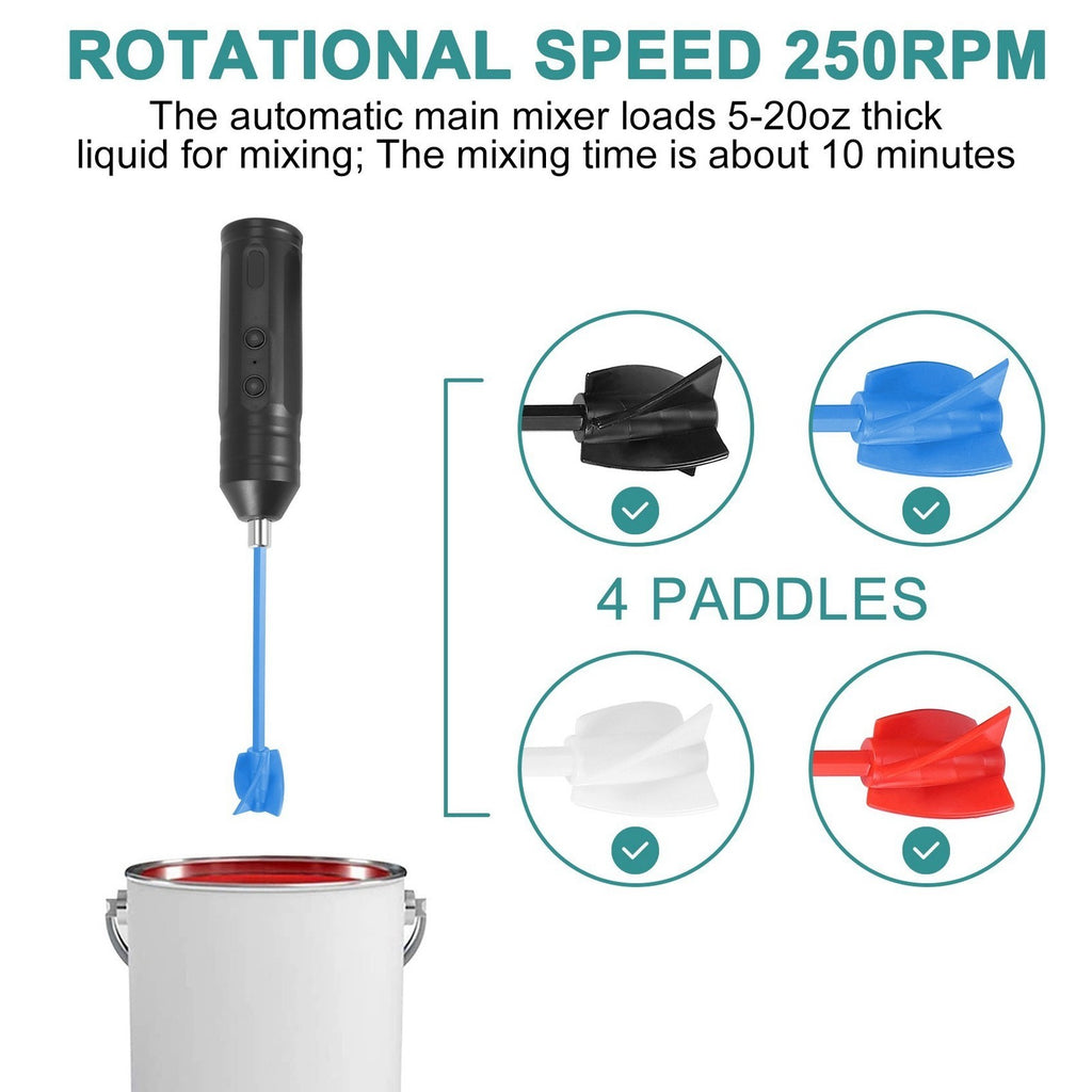 Epoxy Mixer, Handheld Resin Mixing Tools for Resin Stirring - Electric5732