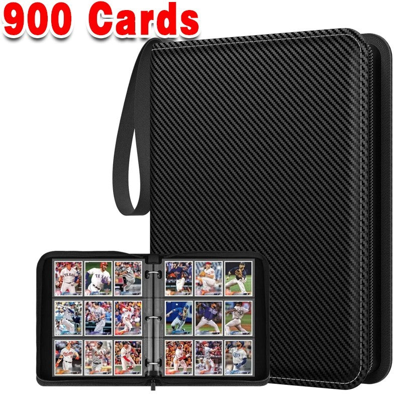 400/900Card Pocket Trading Card Binder 4/9 Pocket Trading Card Album Folder Case