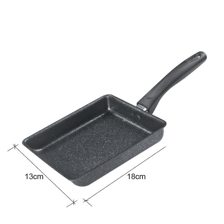 Japanese Aluminum Non-Stick Fry Pan Tamagoyaki Omelette Cookware