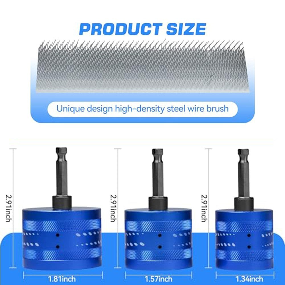 Copper Pipe Cleaning Brush Set: Efficient, Versatile Tools for Plumbers!