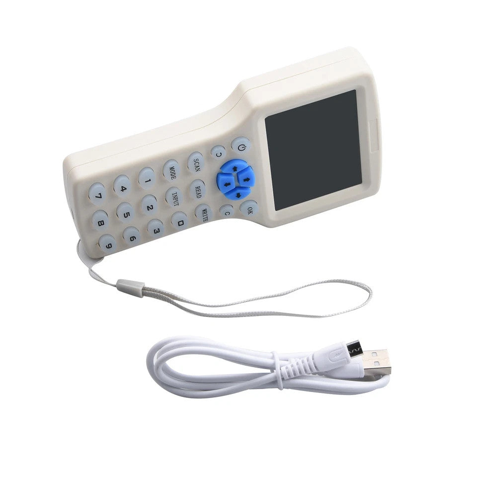 New 10 Frequency RFID/NFC Smart Card Reader Elevator Writer Copier IC ID Sensor