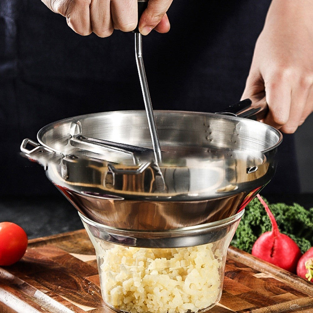 Stainless Steel Food Mill Cookware,Grips Food Mill,Mill Mud Kitchen Tools8874