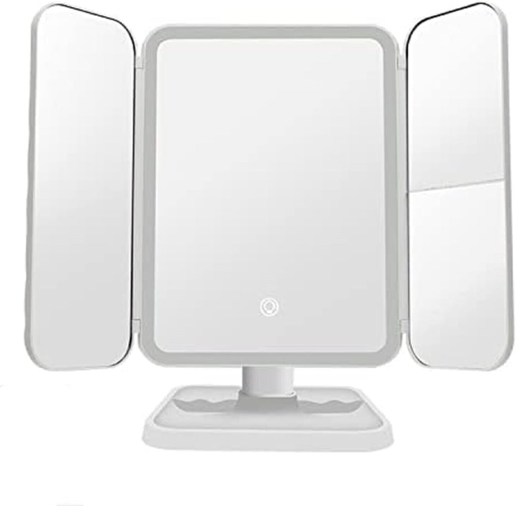 52 LED Touch Screen Makeup Mirror Lighted Tabletop Cosmetic Vanity Illuminated