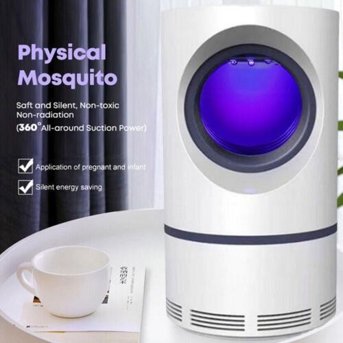 2026 New Electric Fly Killer USB LED Mosquito Bug Trap Lamp Indoor Pest Control