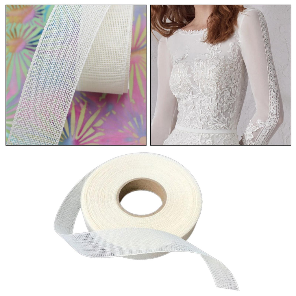 Stitched Hem Fishbone Fabric Garment Fusing Tape Accessories for