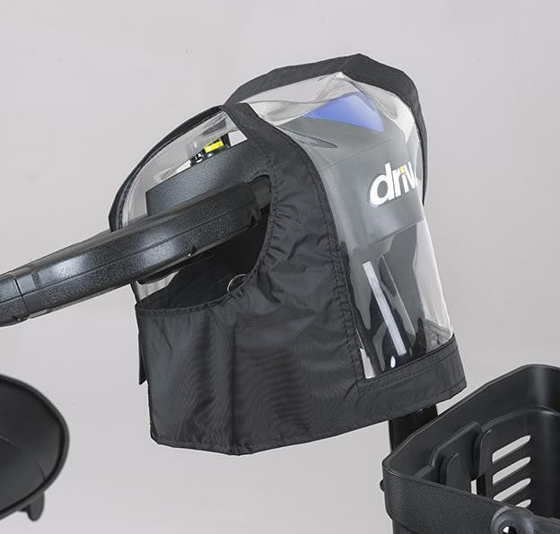 SCOOTER CONTROL PANEL / TILLER COVER BRAND NEW FROM DUCKSBACK (Black) UK