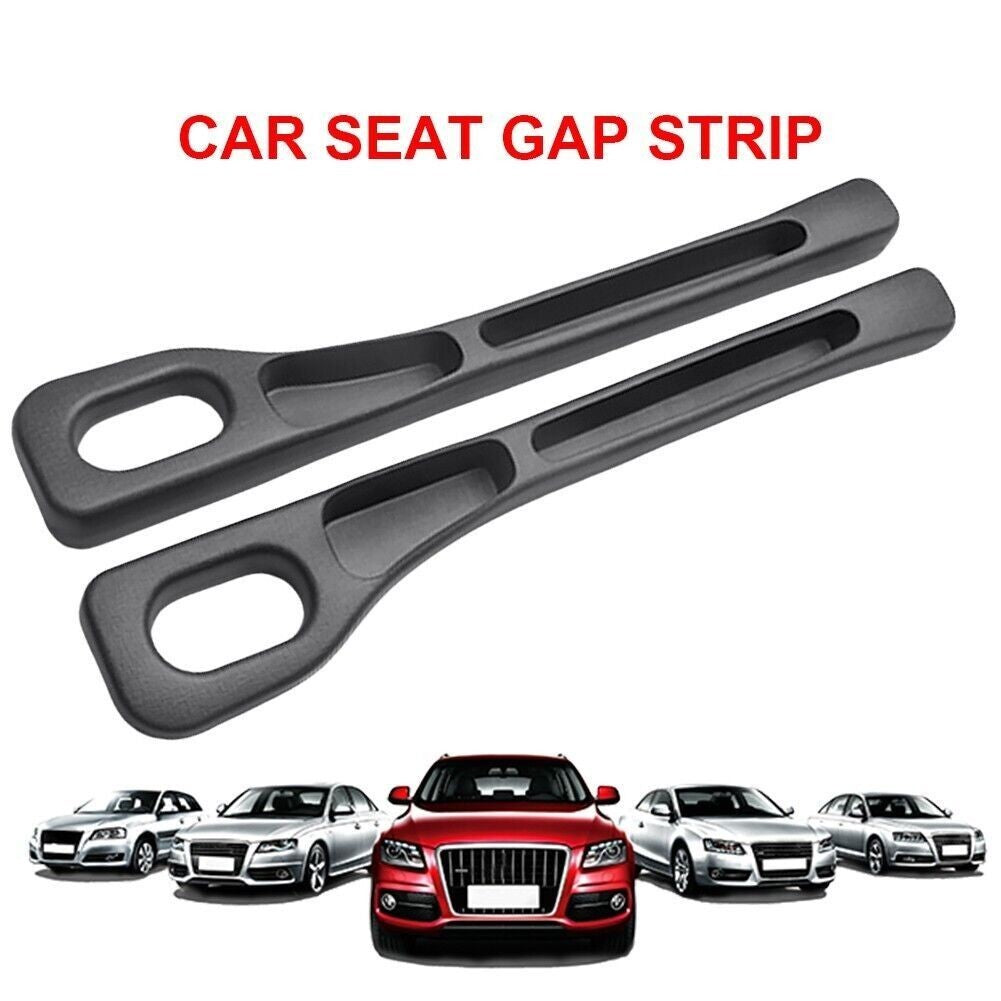 2Pcs Car Seat Gap Filler Side Seam Plug Strip Leak-proof Filling Strip Interior