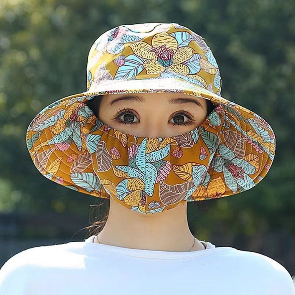 Adjustable Sunscreen Hat for Cycling and Outdoor Activities Fashionable Style