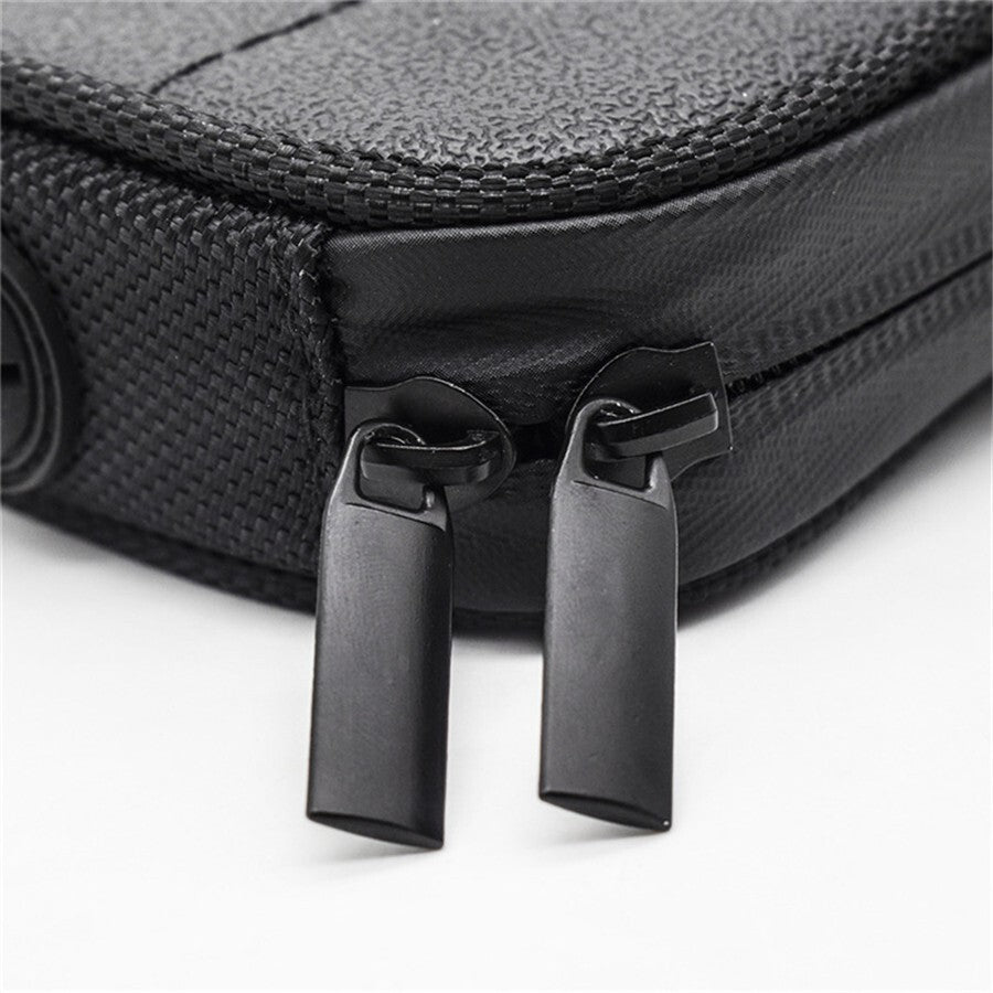Motorcycle Phone Bag Magnetic Fuel Tank Case GPS Cell Phone Mount Holder Black