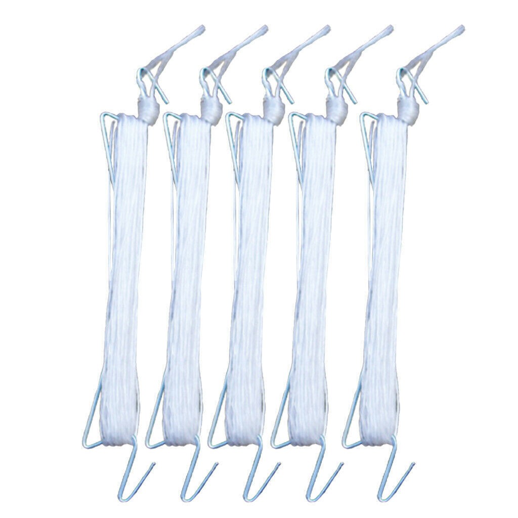 20/100pcs Tomato Support Hooks Set Plant Climbing J Hook with 33ft Twine