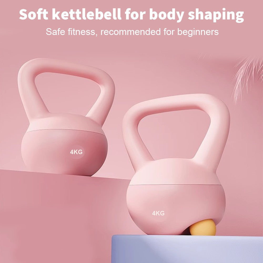 4-12KG Soft Kettlebell Weight Set Home Gym Fitness Workout Training Equipment