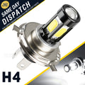 H4 Led Motorcycle Headlight SMD High/Low Beam Bulbs Lamp Light 472 Motorbike HS1