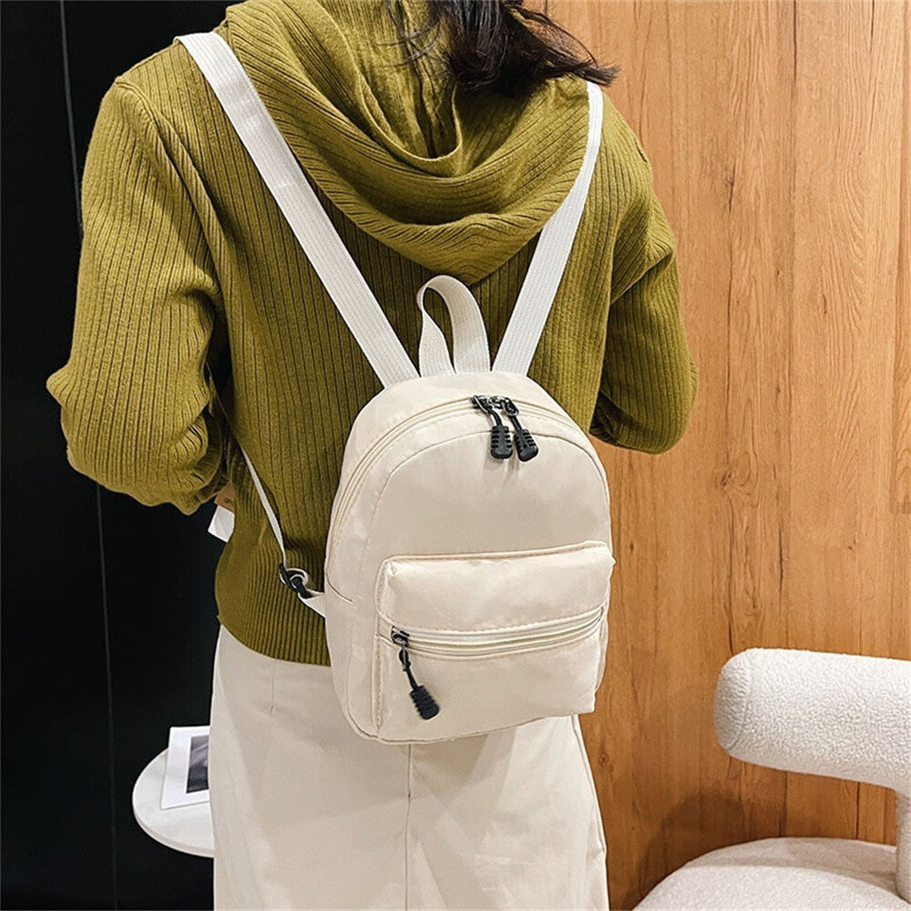 Ladies Mini Travel Backpack Waterproof Lightweight Casual Shoulder Rucksack Bag