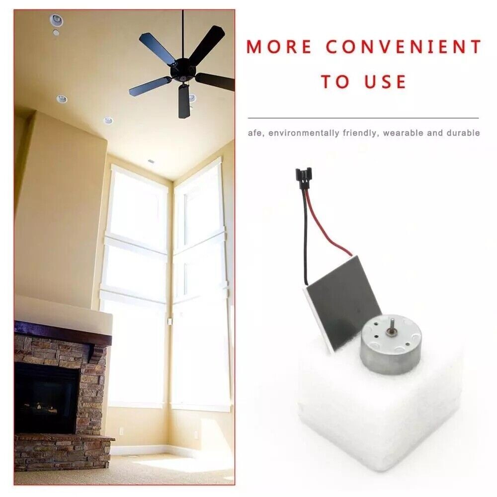 FOR Stove Burner Power Fan Heater Replace Parts Wood Log Heated Fireplace Motor