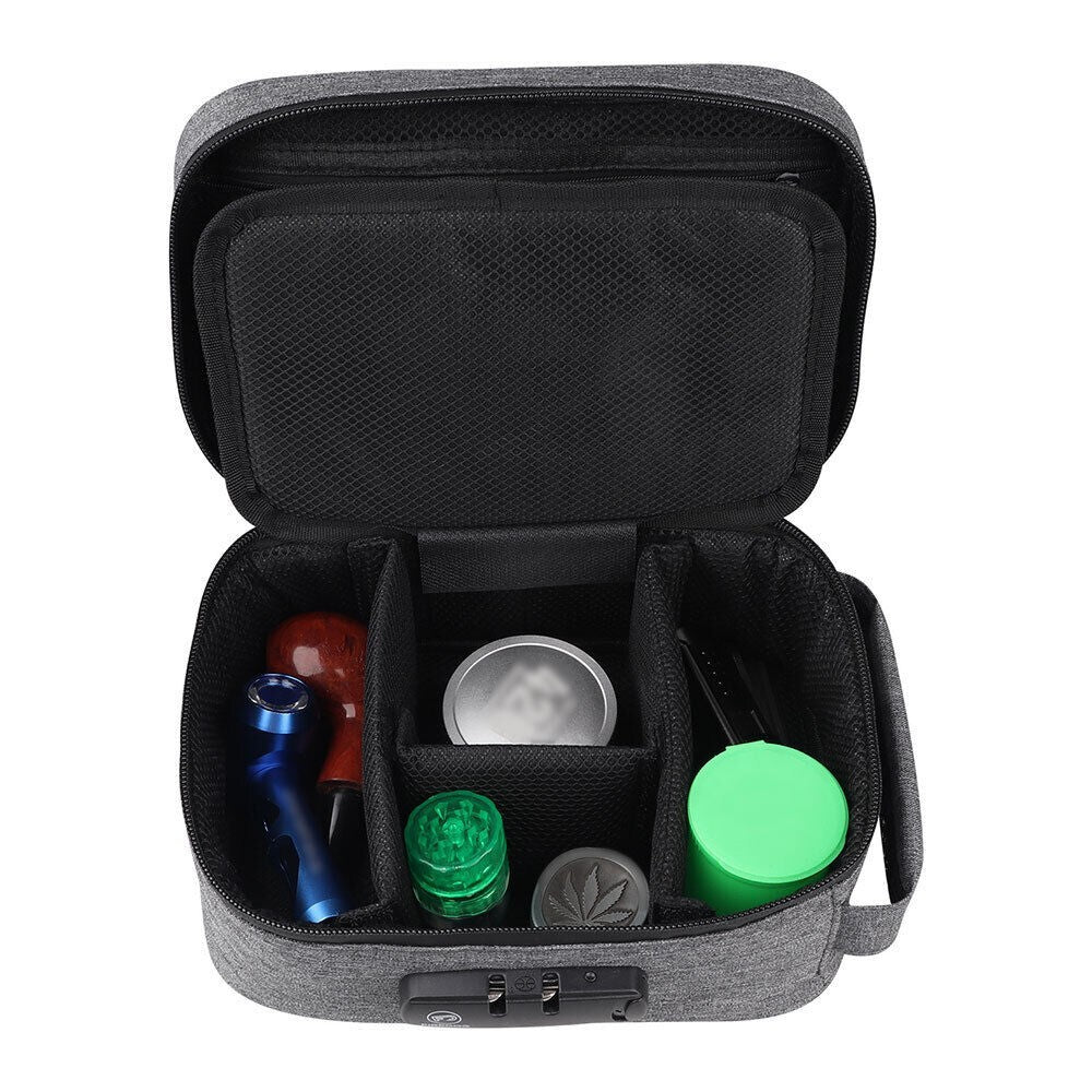 Smell Proof Case with Combination Lock Container Odor Proof Stash Storage Bag UK