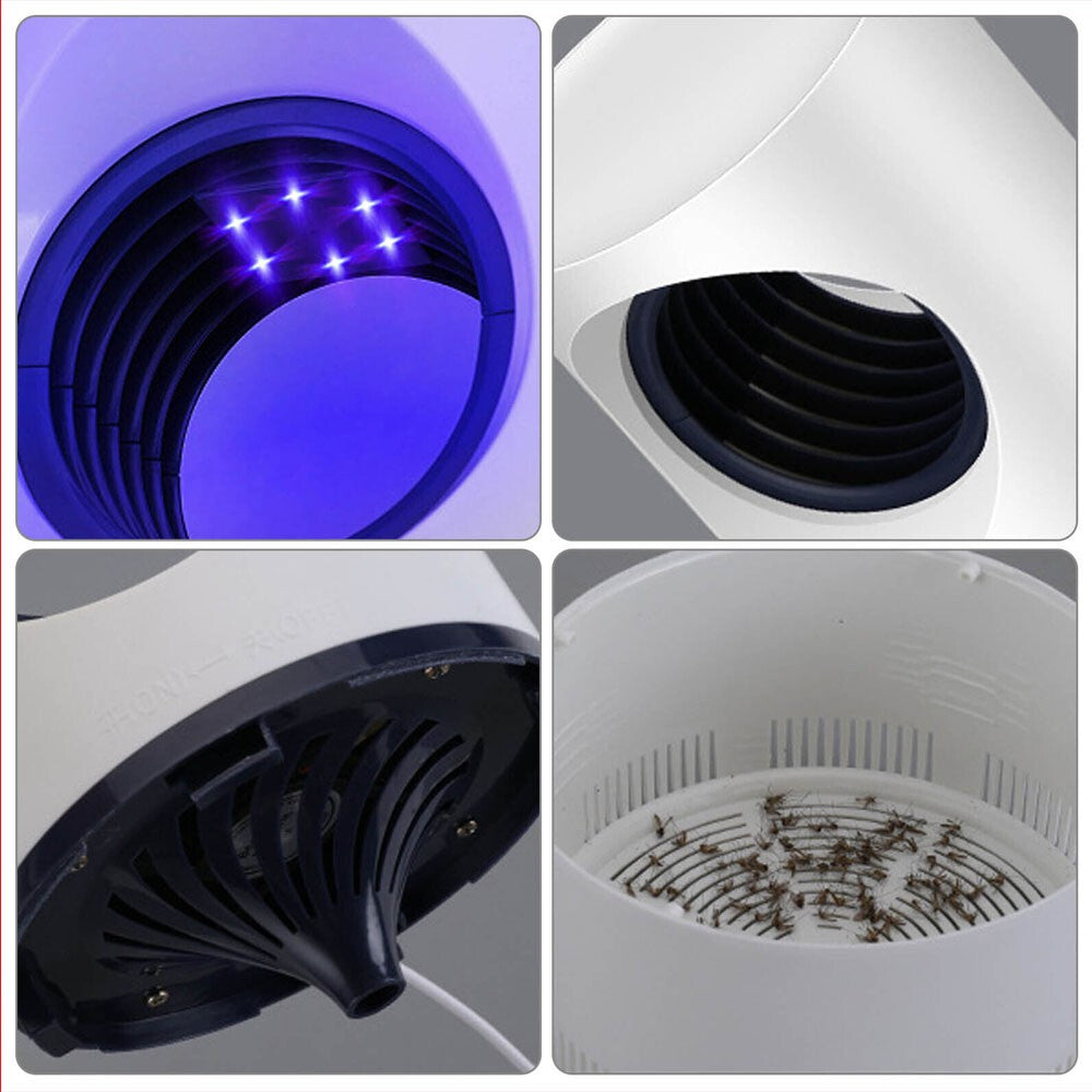 ELECTRIC USB INSECT MOSQUITO KILLER BUG ZAPPERS FLY-PEST CATCHER TRAP LED LAMPS