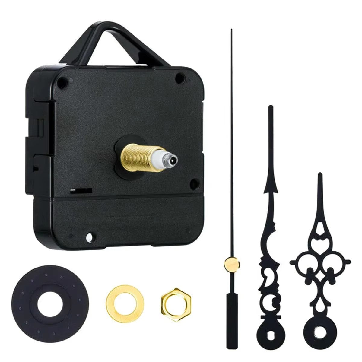 Quartz Silent Wall Clock Mechanism Battery Operated DIY Repair Replacement Parts