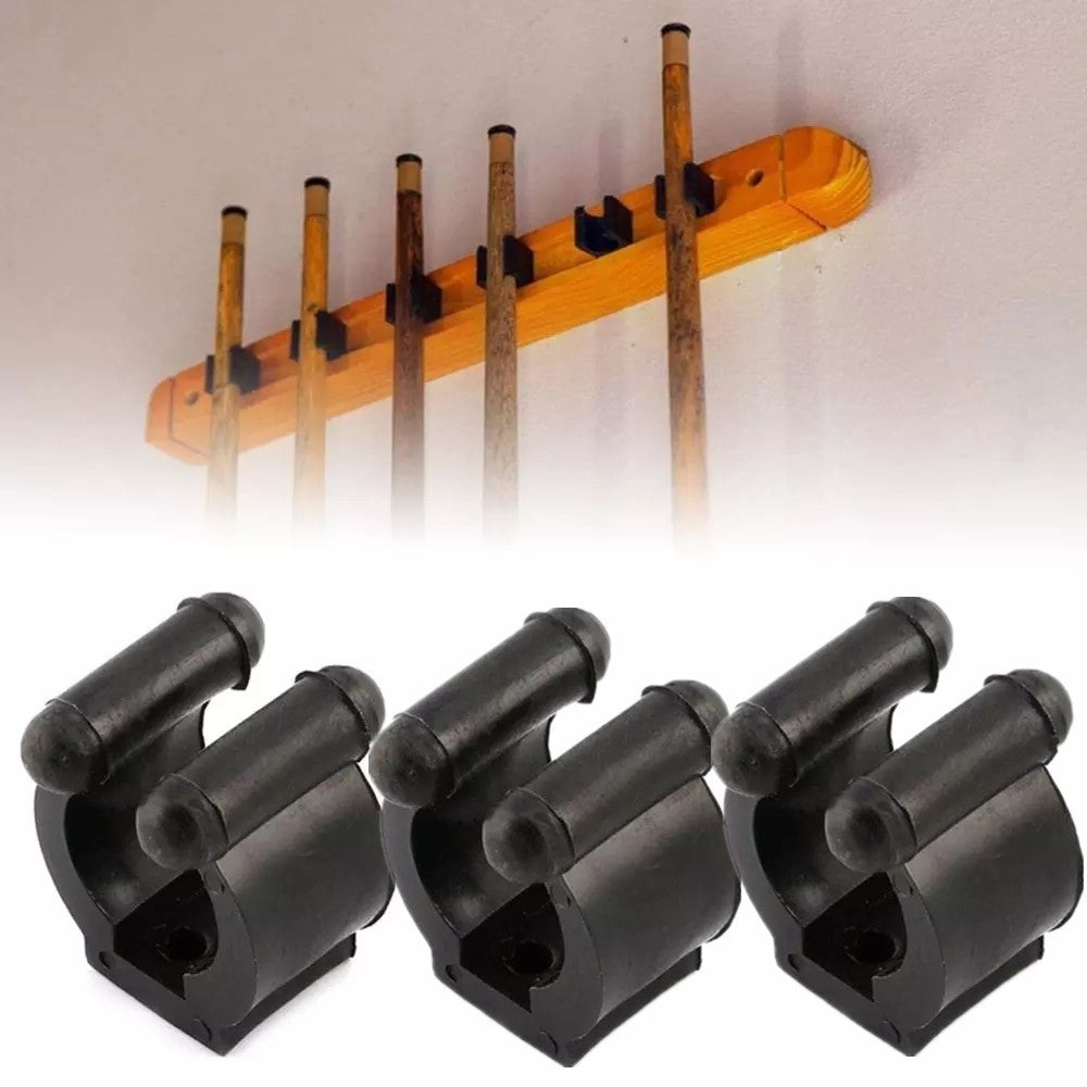 20Pcs Wall Mounted Fishing Rod Storage Clips Clamps Holder Rack Organizer