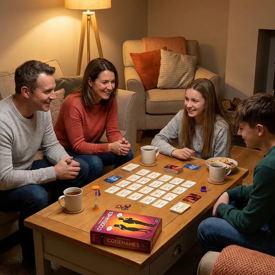 Codenames Board Game Family Kids Adults Educational Toys Puzzle Interaction