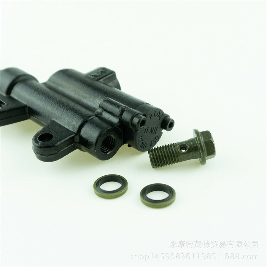 10MM Metal Rear Hydraulic Brake Master Cylinder For Motorcycle Dirt Bike ATV